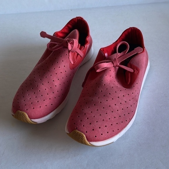 Native Apollo Moc Sport Shoes In Torch Red - Picture 1 of 7